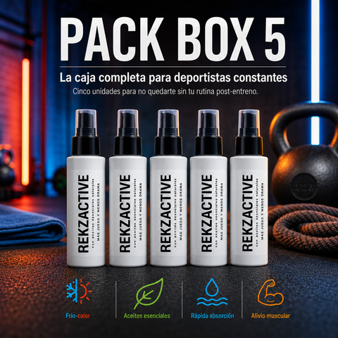 Pack Box- 5 Rekzactives 01 Wintergreen