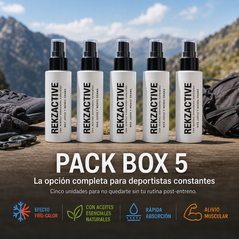 Pack Box- 5 Rekzactives 01 Wintergreen