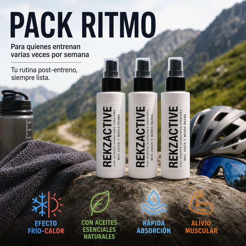 Pack Ritmo- Tres Rekzactives 01 Wintergreen